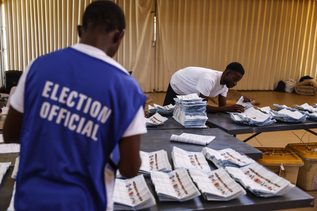 Namibia's opposition calls for vote to be suspended amid confusion