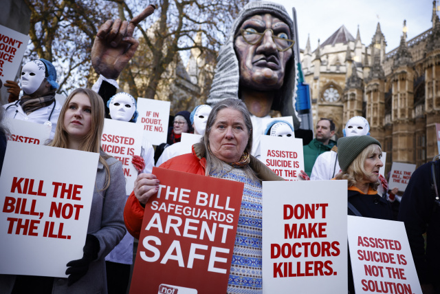 British MPs debate contentious assisted dying law