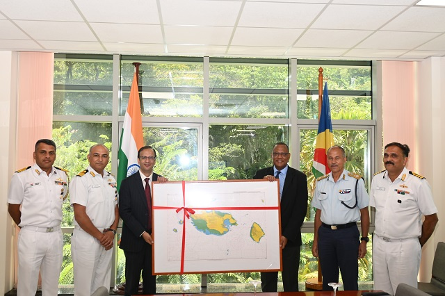 Seychelles and India continue to expand maritime cooperation through hydrography