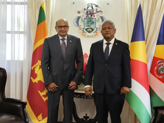 Sri Lankan High Commissioner to Seychelles bids farewell after 3 years' service