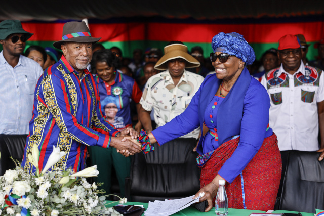 Namibia elects its first woman president