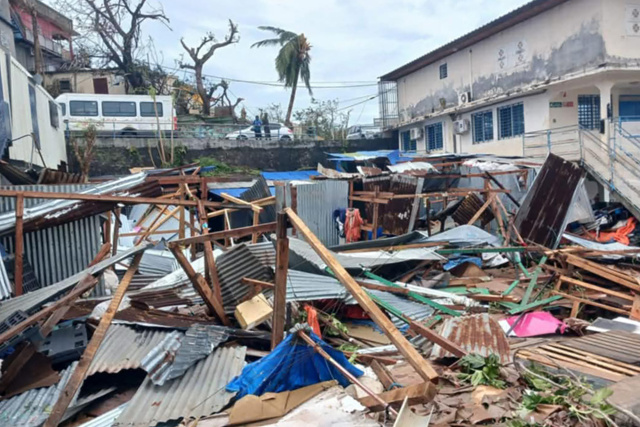 At least 14 killed as Cyclone Chido devastates Mayotte